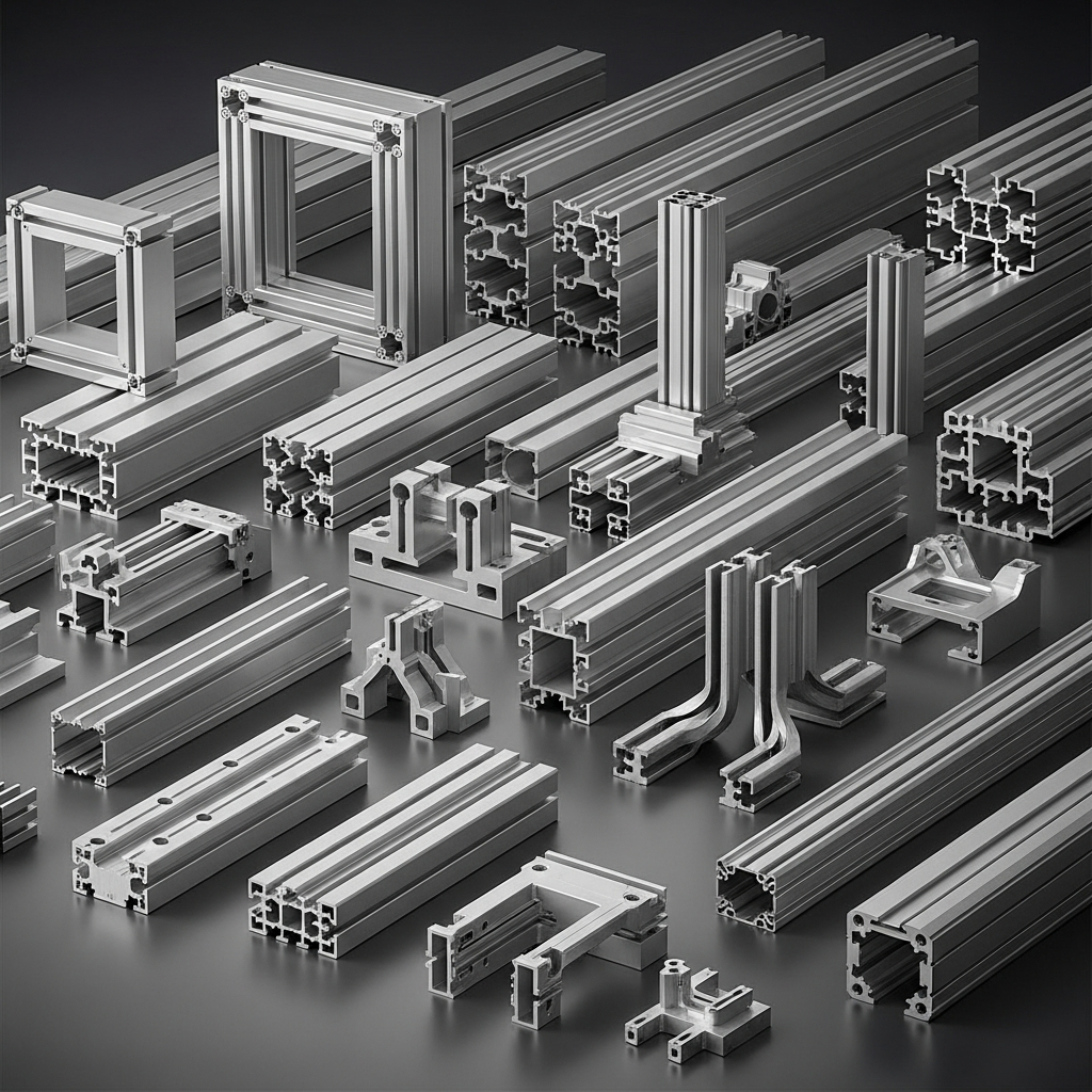 Custom Aluminum Extrusions - Industrial Systems