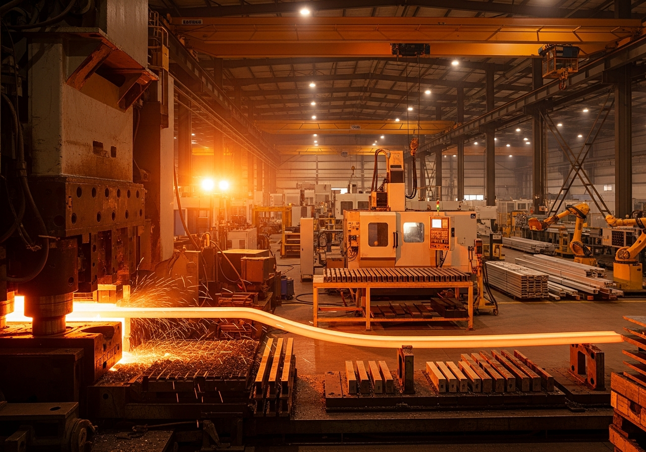 Industrial Fabrication - Custom extrusions and precision profiles for manufacturing applications