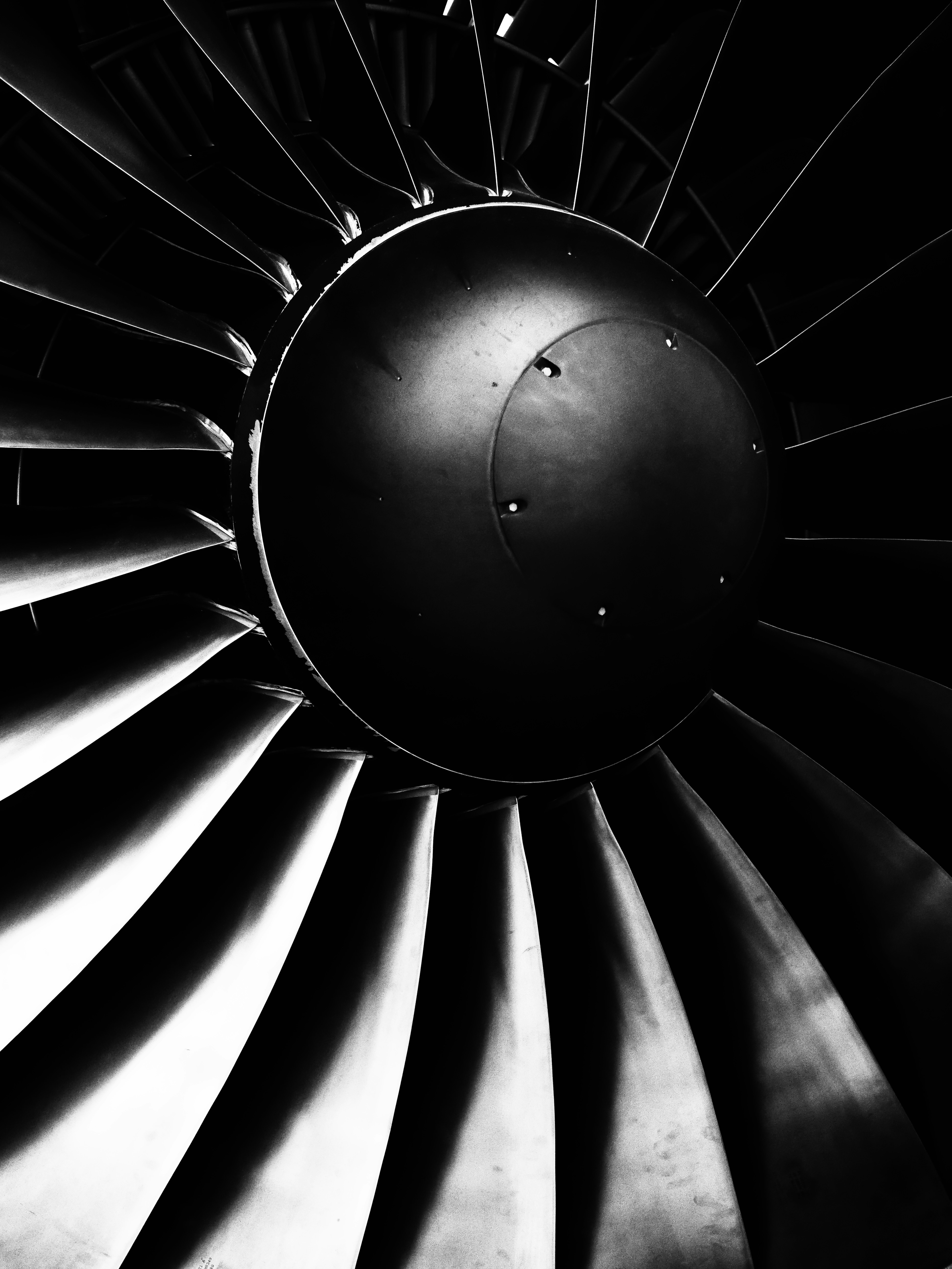 Aerospace turbine engine representing industrial end-use applications